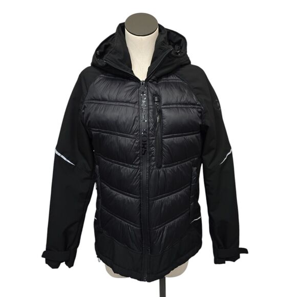 Michael Kors Womens Quilted Packable Down Fill Puffer Quilted Coat Size Small - Picture 1 of 12